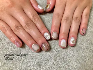 ネイル Private Nail Salon OK所属・FUKA ♡のネイルデザイン