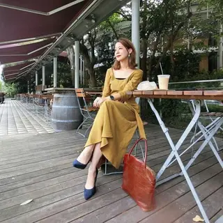 ミディアム カラー パーマ ヘアアレンジ メンズ キッズ ORGA所属・飯塚 朋代のヘアスタイル