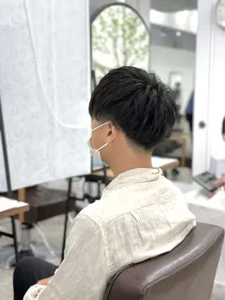 メンズ 男性女性カットモデル 募集中西郷桃代のヘアスタイル