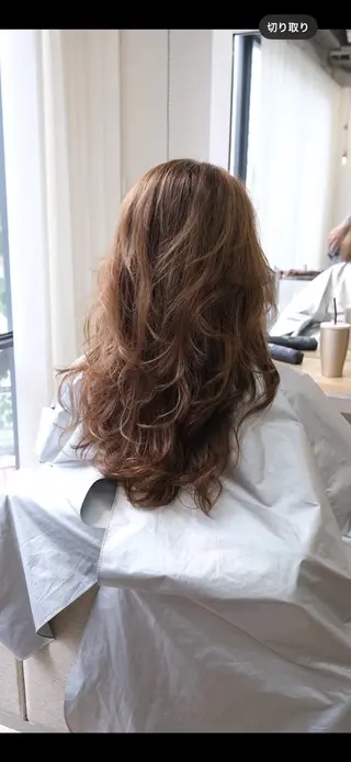 ロング パーマ BELO/ yuzuのヘアスタイル