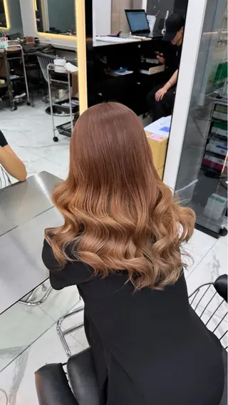 ロング カラー Lapis渋谷本店 Rikoのヘアスタイル