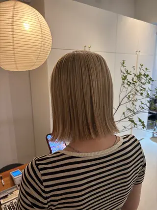 ミディアム 透明感カラー /Kanon️🫧のヘアスタイル