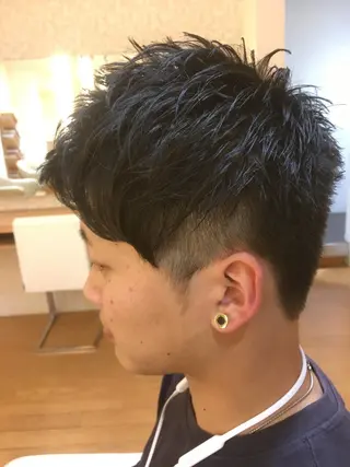 ショート メンズ メンズカット 三村洸斗のヘアスタイル