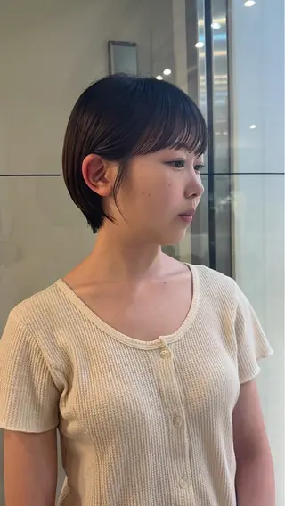 ショート ダメージレス美容師 🌱水島侑理のヘアスタイル