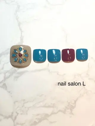 ネイル 吉川市 ネイルサロンLのネイルデザイン