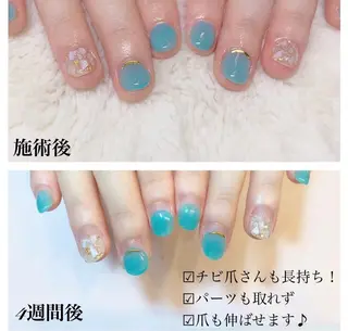 ネイル Viseo《6週間 長持ちパラジェル》のネイルデザイン