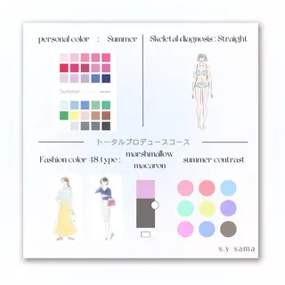 パーソナルカラー🥐 顔タイプ🥗yuriのその他イメージ