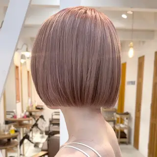 カラー ハイトーン／暖色 👩🏼HONOKAのヘアスタイル