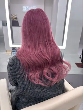 ロング カラー TACE 新宿所属・TACE TAKUMIのヘアスタイル