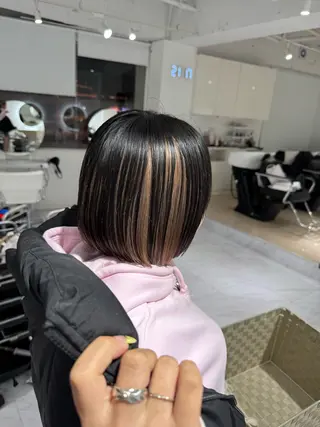 カラー rina/デザイン カラー/上野のヘアスタイル