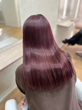 ロング AVANCE.西田辺所属・木本晴香/髪質改善 /艶カラー透明感のヘアスタイル