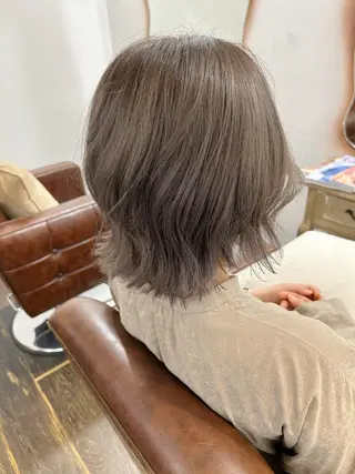ミディアム 田中 優のヘアスタイル