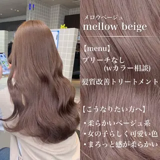 ロング カラー 🎀暖色/ラベンダー /paru🤍のヘアスタイル