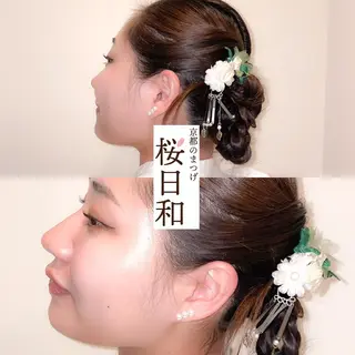 マツエク・マツパ 京都のまつげ桜日和 小島美桜のマツエク・マツパデザイン