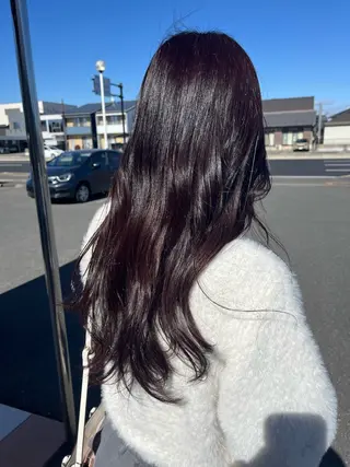 ロング おおい まほのヘアスタイル