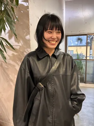 ショート くせ毛カットとパーマ /美容室難民の方是非のヘアスタイル