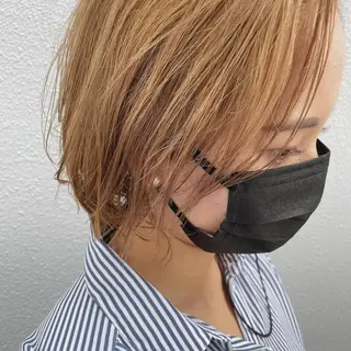 ショート C’LD hair  produce /シールドヘア所属・モテ髪/ボブ/ショー ト/アダチフウトのヘアスタイル