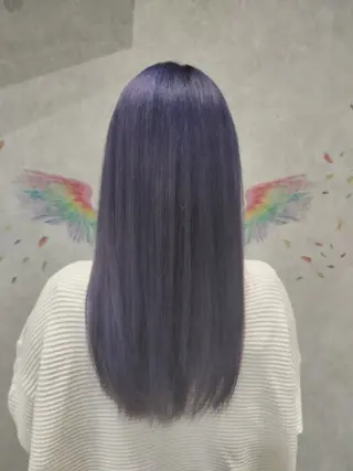 ロング カラー 🦎白井  護🐍のヘアスタイル