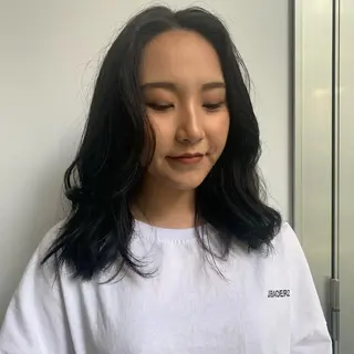 ミディアム カラー 🎀韓国/髪質改善 長野美和🎀のヘアスタイル