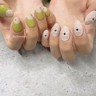 ネイル 𝐅𝐢𝐢【本町/ ネイル】Miho💜のネイルデザイン