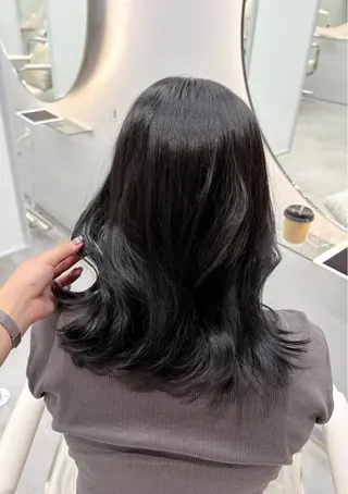 ミディアム 艶カラー🌟/髪質改 善/代官山🎀ねねのヘアスタイル