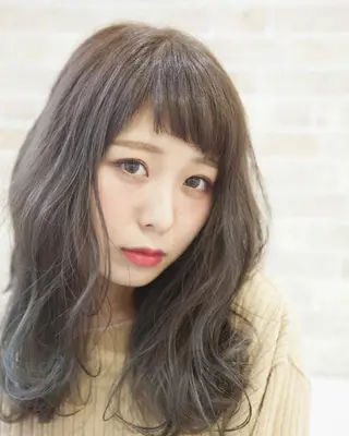 セミロング カラー パーマ ⬇格安クーポン掲載⬇ 🌈PERS🌈のヘアスタイル