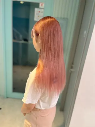 ロング カラー ヘアアレンジ 愛されカラー🩷 はるなのヘアスタイル