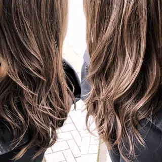 ロング カラー 山本 芳喜のヘアスタイル