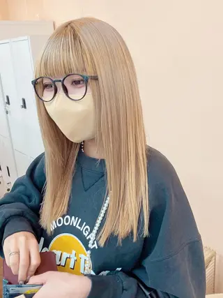 セミロング カラー 栄・伏見 JOULE'Sのヘアスタイル