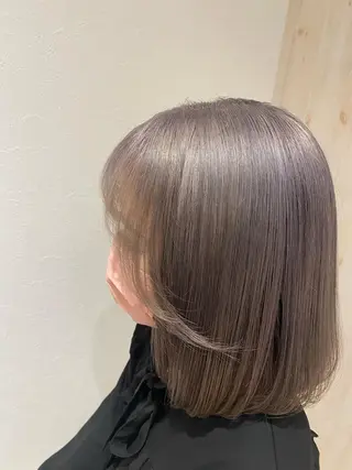 ミディアム カラー ベレーザ渋谷所属・🦋ハイトーン・髪質 改善🦋成嶋 朋希のヘアスタイル