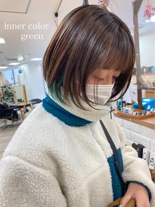 ショート カラー 初めてのショート お任せください✂️のヘアスタイル
