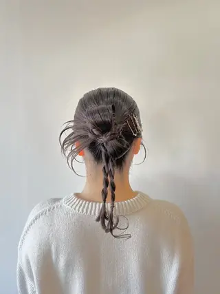 ヘアアレンジ トップスタイリスト 林すずかのヘアスタイル