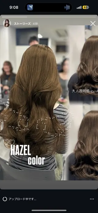 ロング カラー 上品モテヘア🩶 karen🩶のヘアスタイル