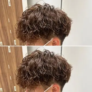 ショート パーマ メンズ 桜新町メンズ特化| ユウダイのヘアスタイル