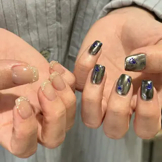 ネイル hinako /個性派ニュアンスのネイルデザイン