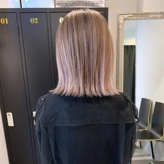 ショート カラー AMI Hair Supply所属・YUSUKE レイヤーカットカラーのヘアスタイル