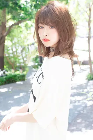 ミディアム sungoose サングースのヘアスタイル