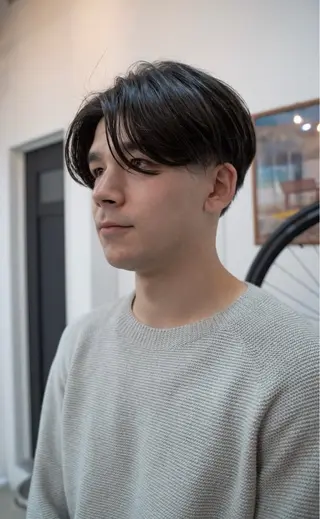メンズ 短髪/ｼｮｰﾄ/ ﾃｰﾊﾟｰﾌｪｰﾄﾞのヘアスタイル