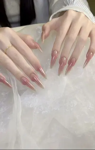 ネイル AND Nail 長さだし専門店のネイルデザイン