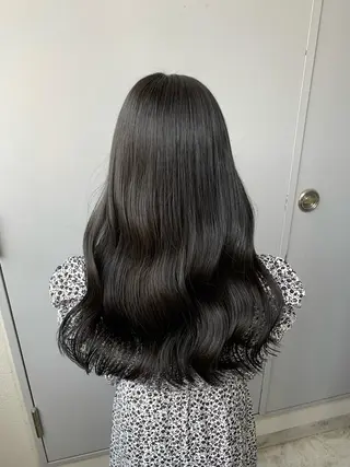 ロング カラー IS所属・横浜美容室/透明感 カラー/レイヤーのヘアスタイル