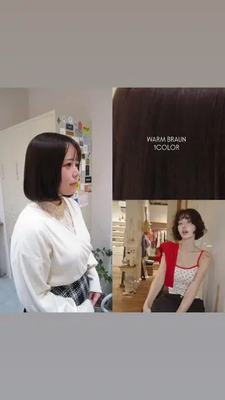 ショート カラー 🌷似合わせカラー 🌷/岡崎/アイ🐰のヘアスタイル