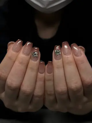 ネイル 【Zina京都駅前】 きぬがわ らむのネイルデザイン