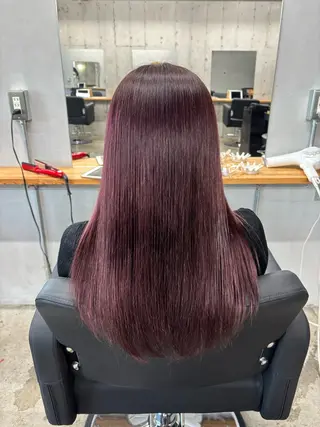 セミロング カラー mono / Manatoのヘアスタイル