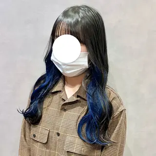ロング カラー 伊藤 玲衣のヘアスタイル