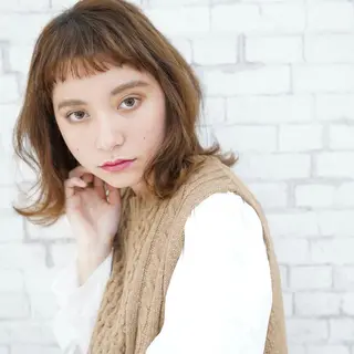 ミディアム カラー 低ダメージ特化🌱 佐野優斗のヘアスタイル