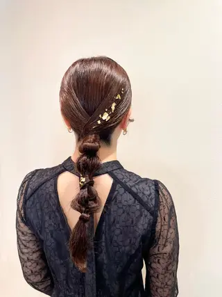 ロング 小森 樹奈のヘアスタイル