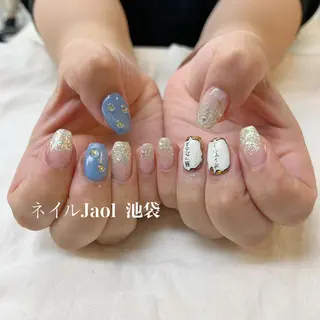 ミディアム nail jaol池袋店所属・ネイルJaol 池袋のネイルデザイン
