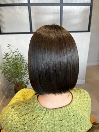 カラー 透明感カラー／ ヘッドスパ／武田遼香のヘアスタイル