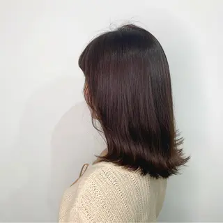 セミロング カラー HARUKA韓国ヘア /Luana梅田のヘアスタイル