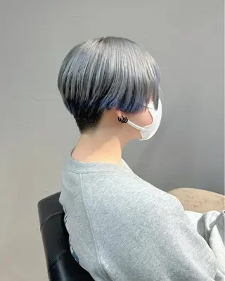 カラー 🎠🤍minami ブリーチ🤍🎠のヘアスタイル